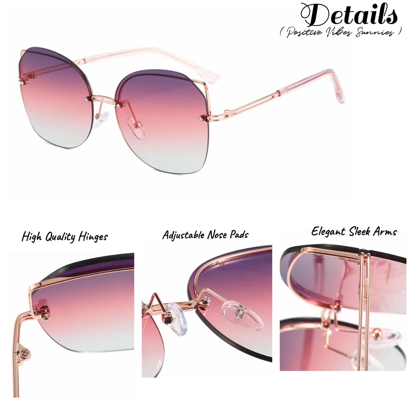 Positive Vibes Only Sunnies