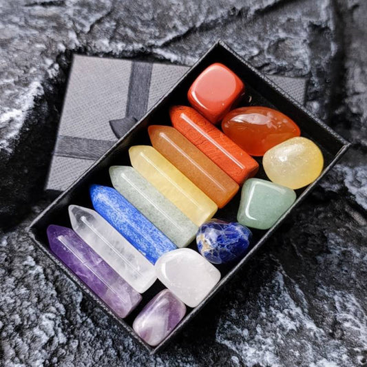 Chakra Awakening: 7 Stone Set Gift Box