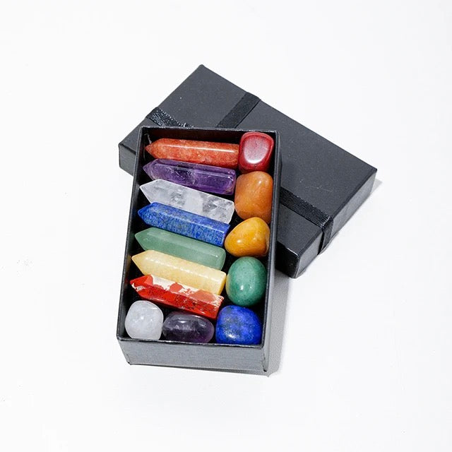 Chakra Awakening: 7 Stone Set Gift Box