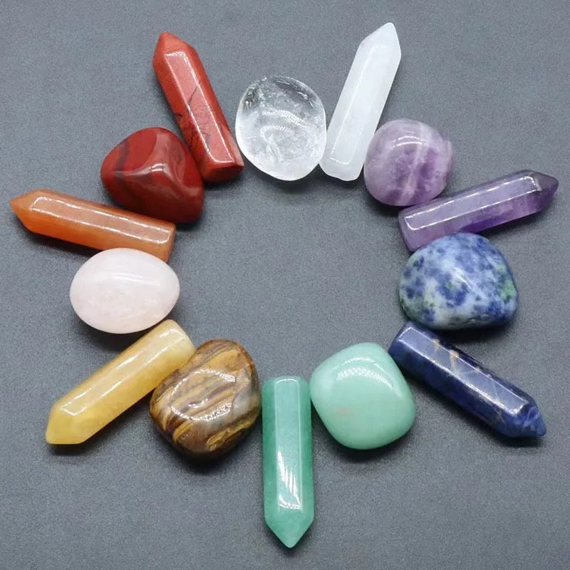 Chakra Awakening: 7 Stone Set Gift Box